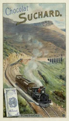 Eisenbahn, Kimberley, Südafrika